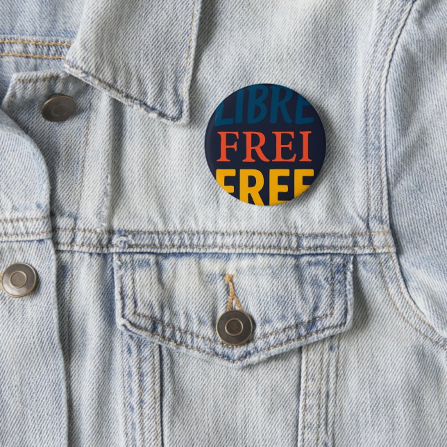 Libre 2 Inch Round Button (In Situ)