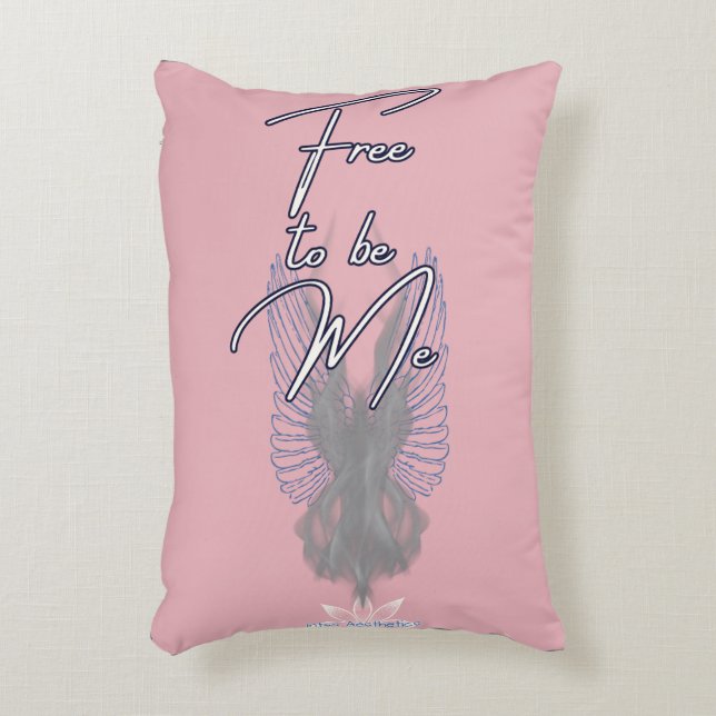 Libre d'être le Coussin d'accentuation Me (Devant(Vertical))