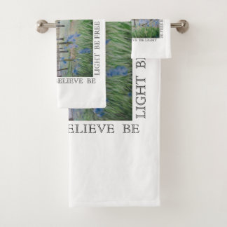 "Libre ensemble de serviette à BE/Peace"