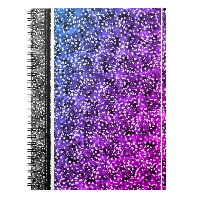 Libreta con espiral de diseño abstracto. notebook (Front)