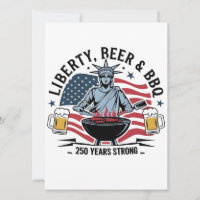 Librity Beer & bbq 250th Years Strong 4th of July