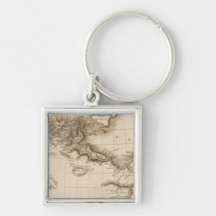 Libya, Africa Keychain