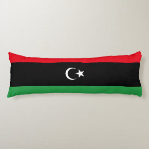 Libya Flag Body Pillow