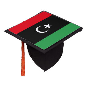 Libya Flag Graduation Cap Topper