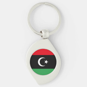 Libya Flag Keychain