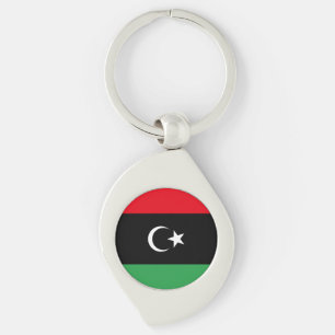 Libya Flag Keychain
