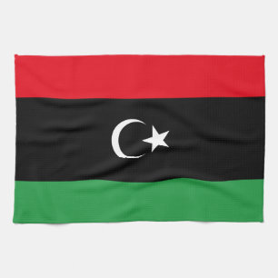 Libya Flag Kitchen Towel