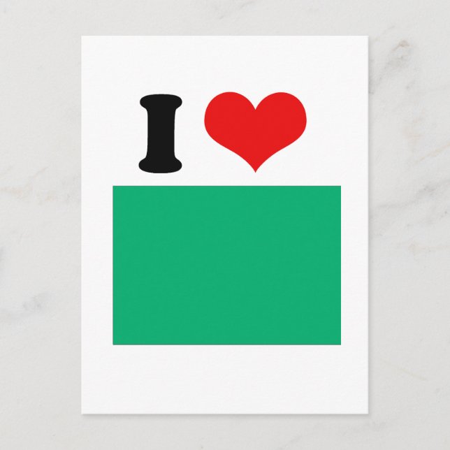 Libya Flag Postcard (Front)