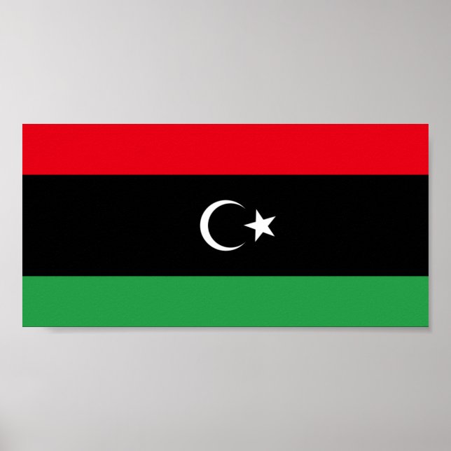 Libya Flag Poster (Front)