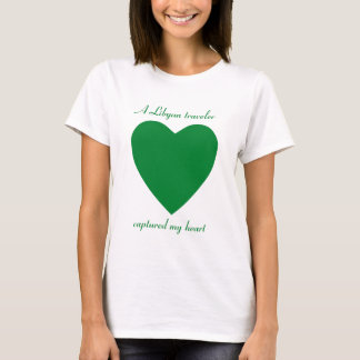 Libya Flag Sweetheart T-Shirt