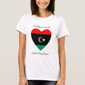 Libya Flag Sweetheart T-Shirt