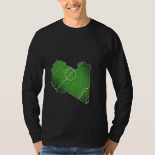 Libya Soccer Football Court T-Shirt