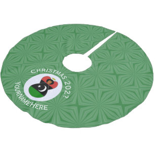 Libyan Angel Christmas Flag Personalized  Brushed Polyester Tree Skirt