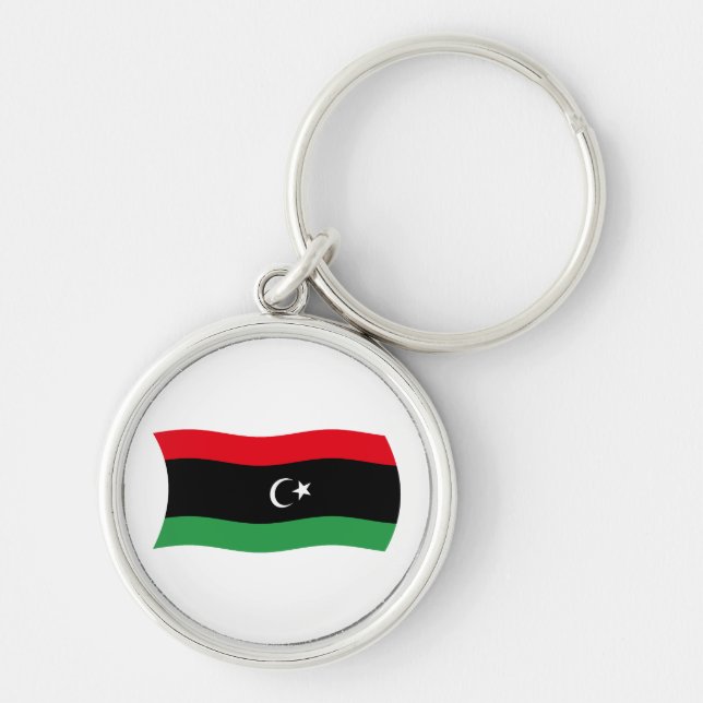 Libyan Flag Keychain (Front)