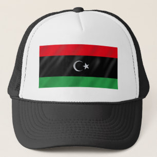 Libyan Independence flag - Free Libya protest flag Trucker Hat