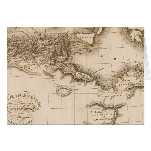 Libye, Afrique (Devant horizontal)