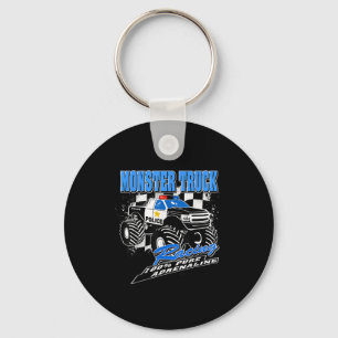 Lice Monster Truck Keychain