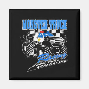 Lice Monster Truck Magnet
