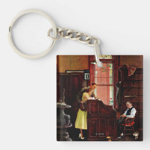 Licence de mariage par Norman Rockwell