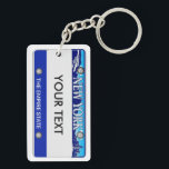 license plate New York keychain<br><div class="desc">license plate New York keychain</div>
