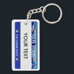 license plate New York keychain<br><div class="desc">license plate New York keychain</div>