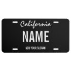 License Plate - State