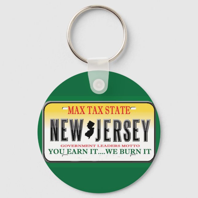 License Plates Keychain (Front)