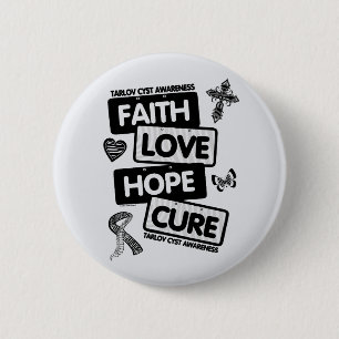 License Plates...Tarlov Cyst 2 Inch Round Button