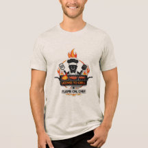 License to Grill – Flame On, Chef Tee