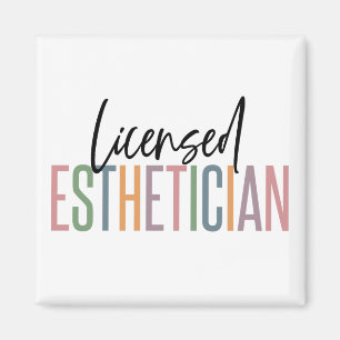 Licensed Aesthetician Cosmetologist Beautician Magnet
