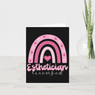Licensed Aesthetician Graduation 2025 Skin Care Es Card