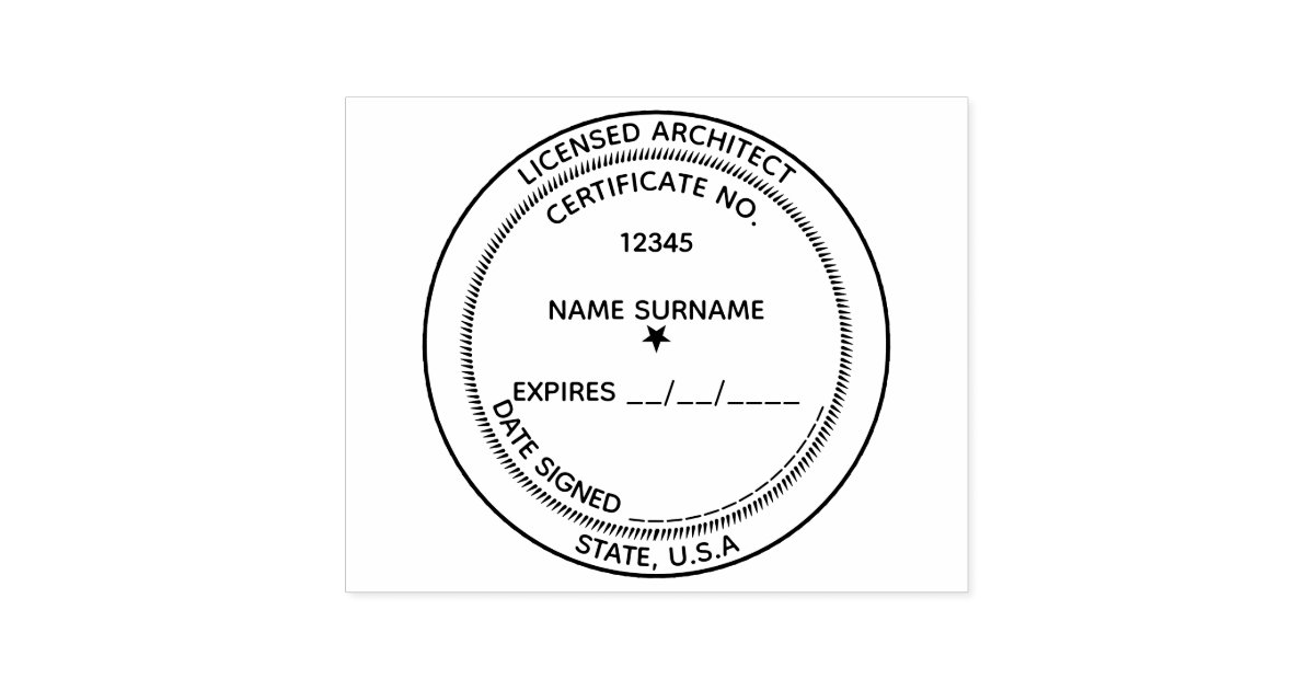 Licensed architect certificate no expiry date DIY Rubber ...
