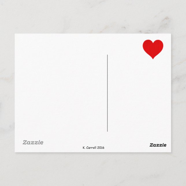 Licensed Clinical Social Worker Appreciation Postcard (Back)