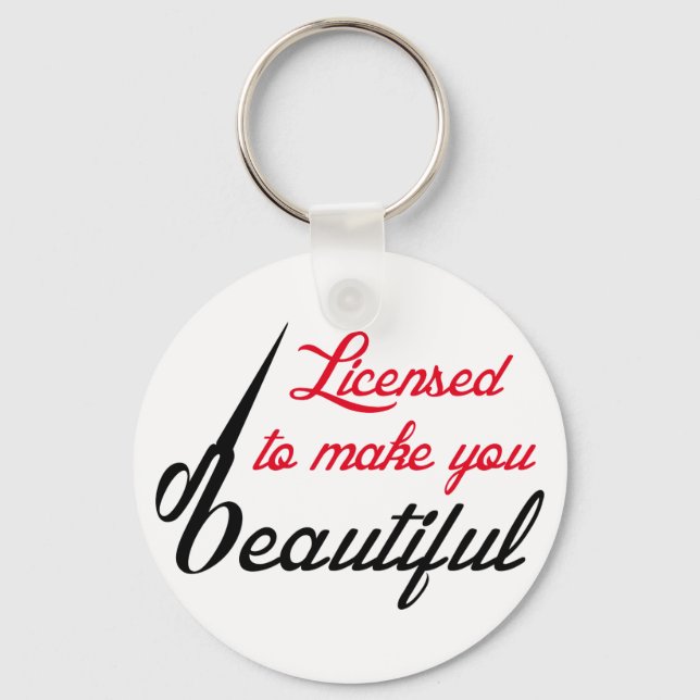 Licensed Keychain (Front)