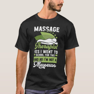 Licensed Massage Therapist Therapy Job Profession T-Shirt