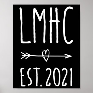 Licensed Mental Health Counsellor 2024 Graduation  Poster