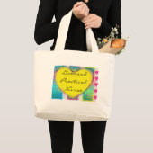 licensed practical nurse large tote bag (Front (Product))