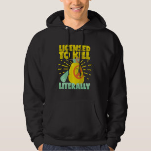 Licensed to Kill Literally Pest Control Exterminat Hoodie