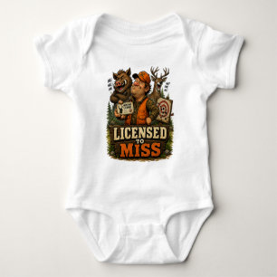 Licensed To Miss Baby Bodysuit