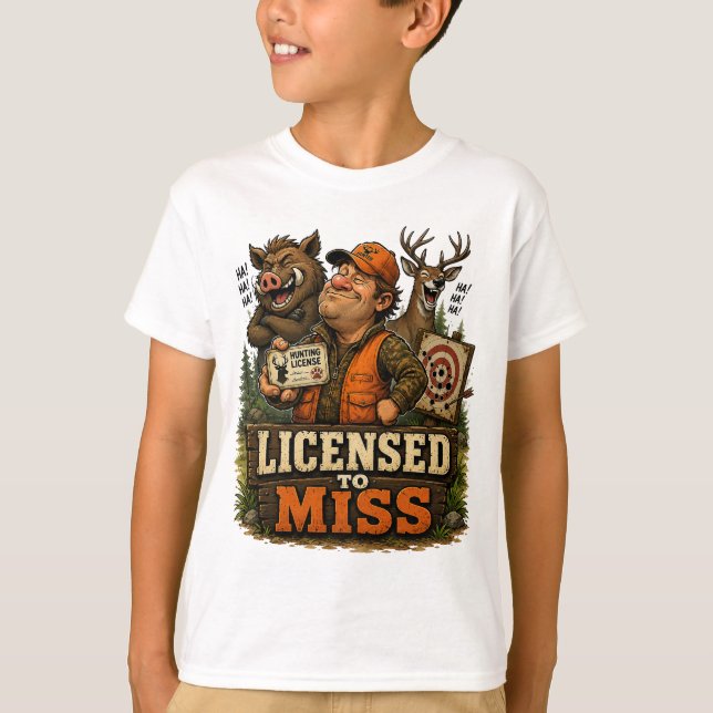 Licensed To Miss T-Shirt (Front)