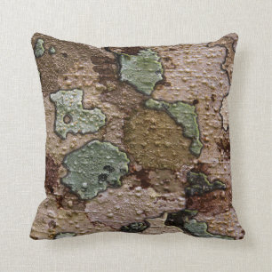 Lichen 3D II Throw Pillow