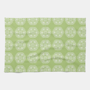 Lichen Mandala Kitchen Towel