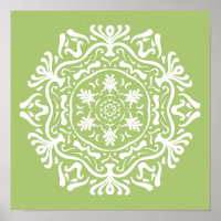 Lichen Mandala