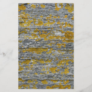 Lichens on granite stone stationery