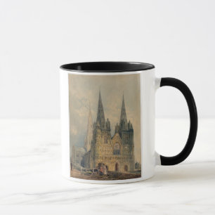 Lichfield Cathedral, Staffordshire, 1794 (w/c over Mug