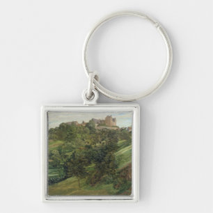 Lichtenberg Castle in Odenwald, 1900 Keychain