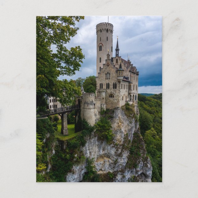 Lichtenstein Castle - Baden-wurttemberg - Germany Postcard (Front)