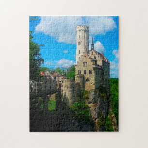 Lichtenstein Castle Reutlingen Germany. Jigsaw Puzzle