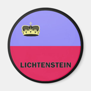Lichtenstein Roundel quality Flag Magnet
