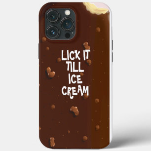 Lick It Till Ice Cream 4 Pastel Colour iPhone Case